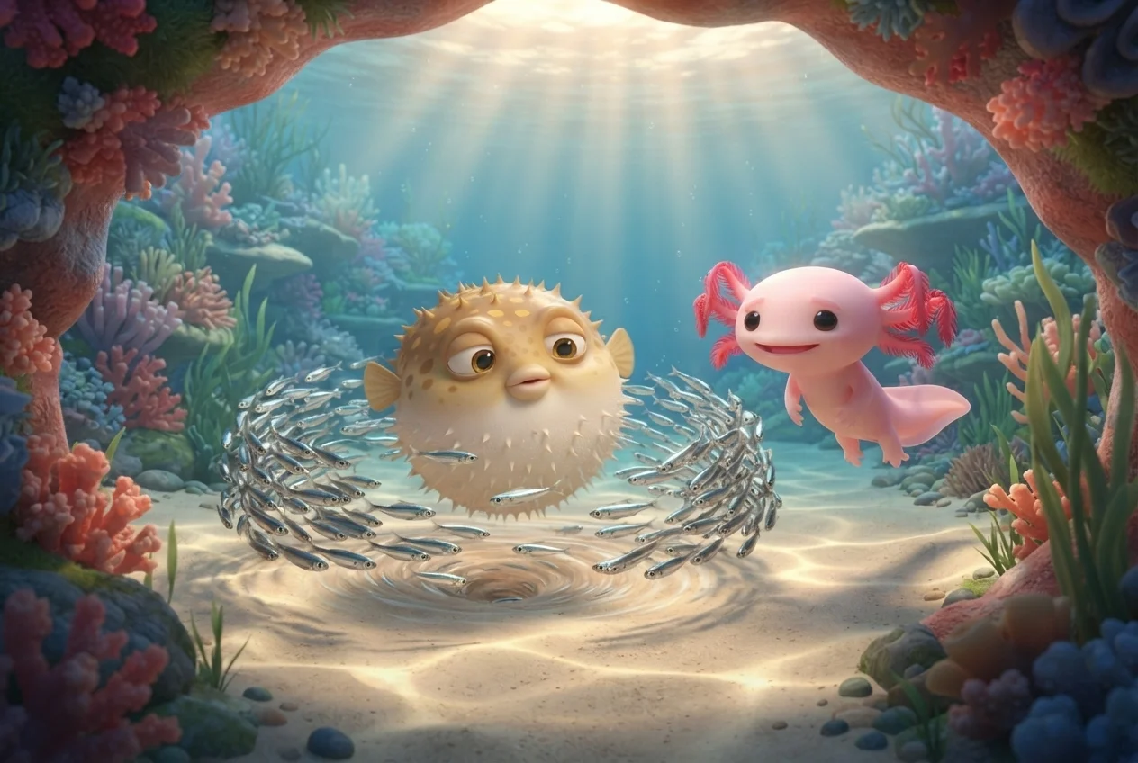 The Pufferfish Who Couldn't Stop Puffing – Picture 5