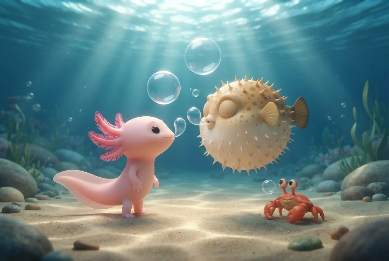The Pufferfish Who Couldn't Stop Puffing – Picture 7