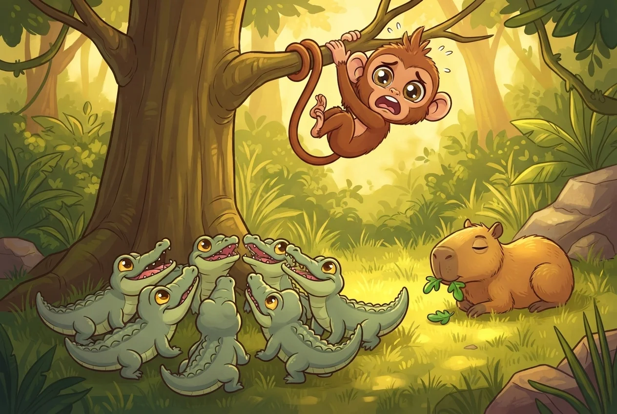 Carl and the Seven Baby Crocodiles – Picture 3