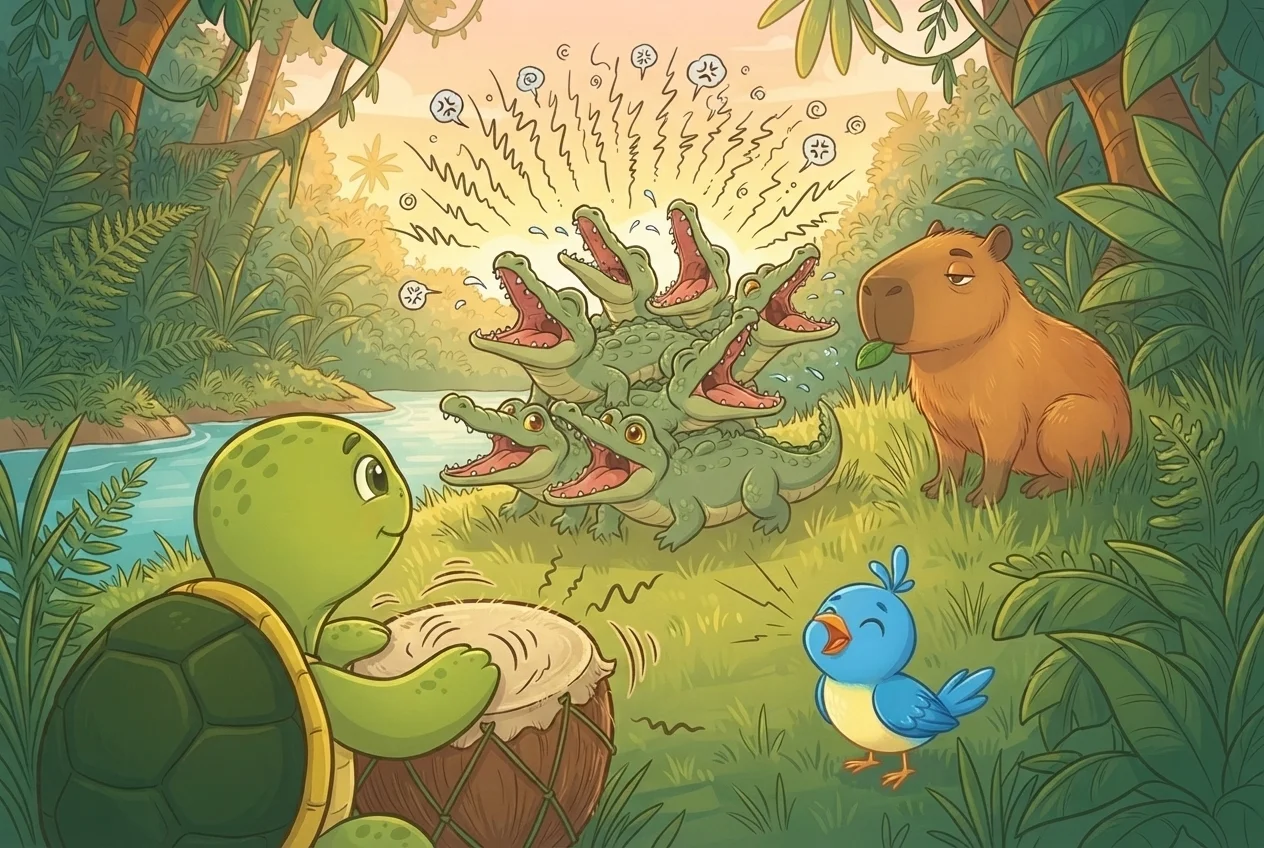 Carl and the Seven Baby Crocodiles – Picture 4