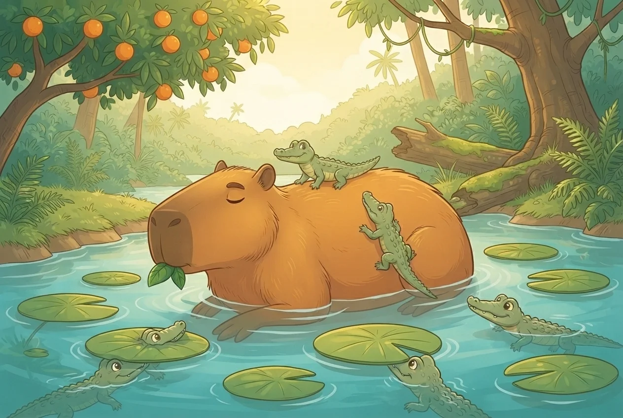 Carl and the Seven Baby Crocodiles – Picture 6