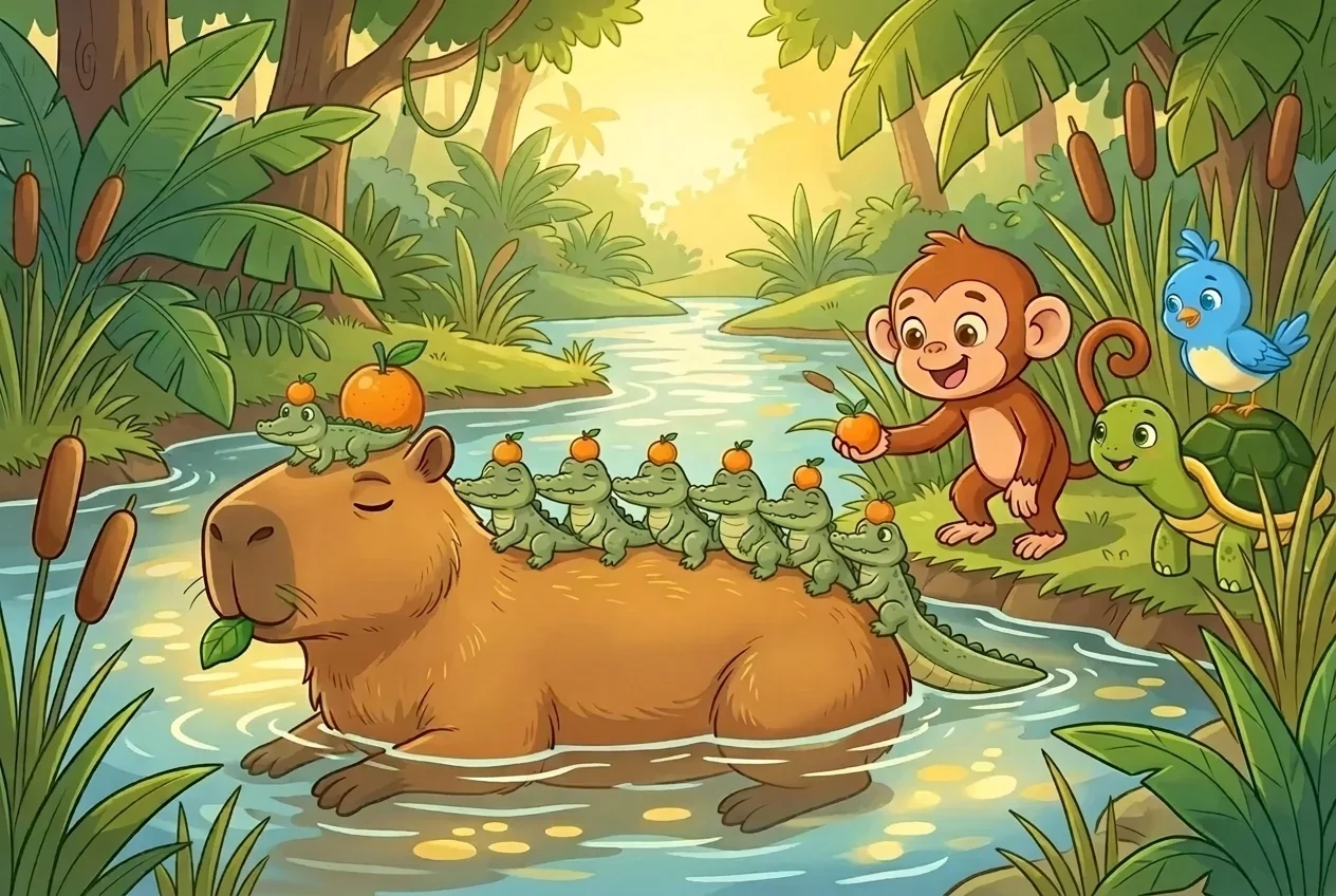 Carl and the Seven Baby Crocodiles – Picture 7
