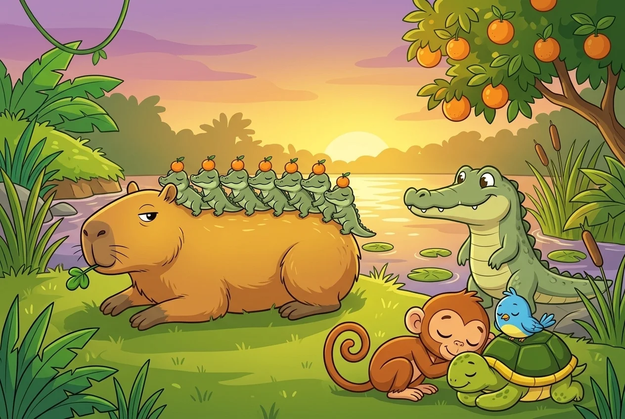 Carl and the Seven Baby Crocodiles – Picture 8