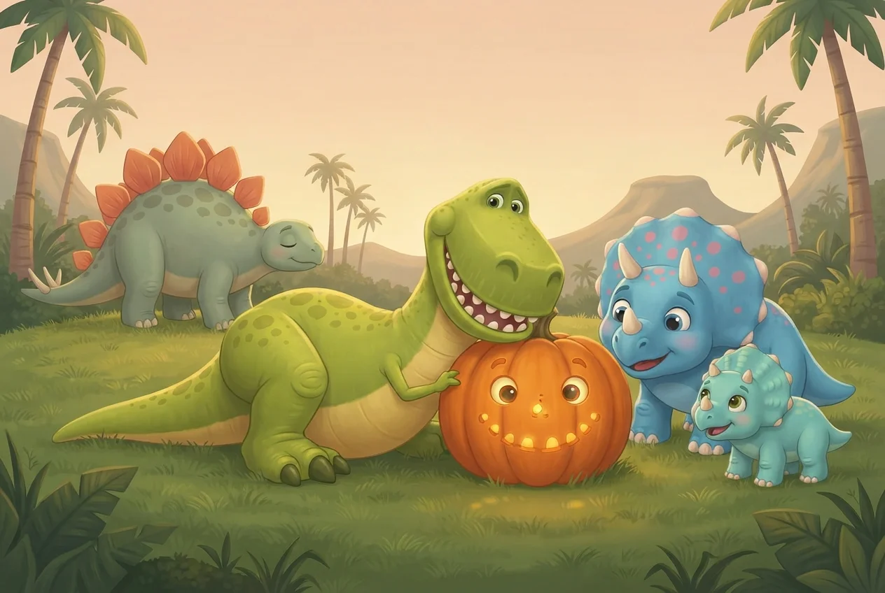 Rex Can't Carve a Pumpkin