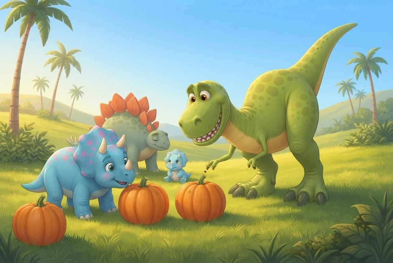 Rex Can't Carve a Pumpkin – Picture 1