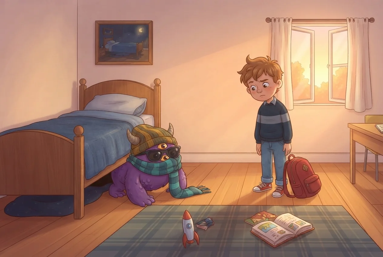 My Monster Goes to School – Picture 1