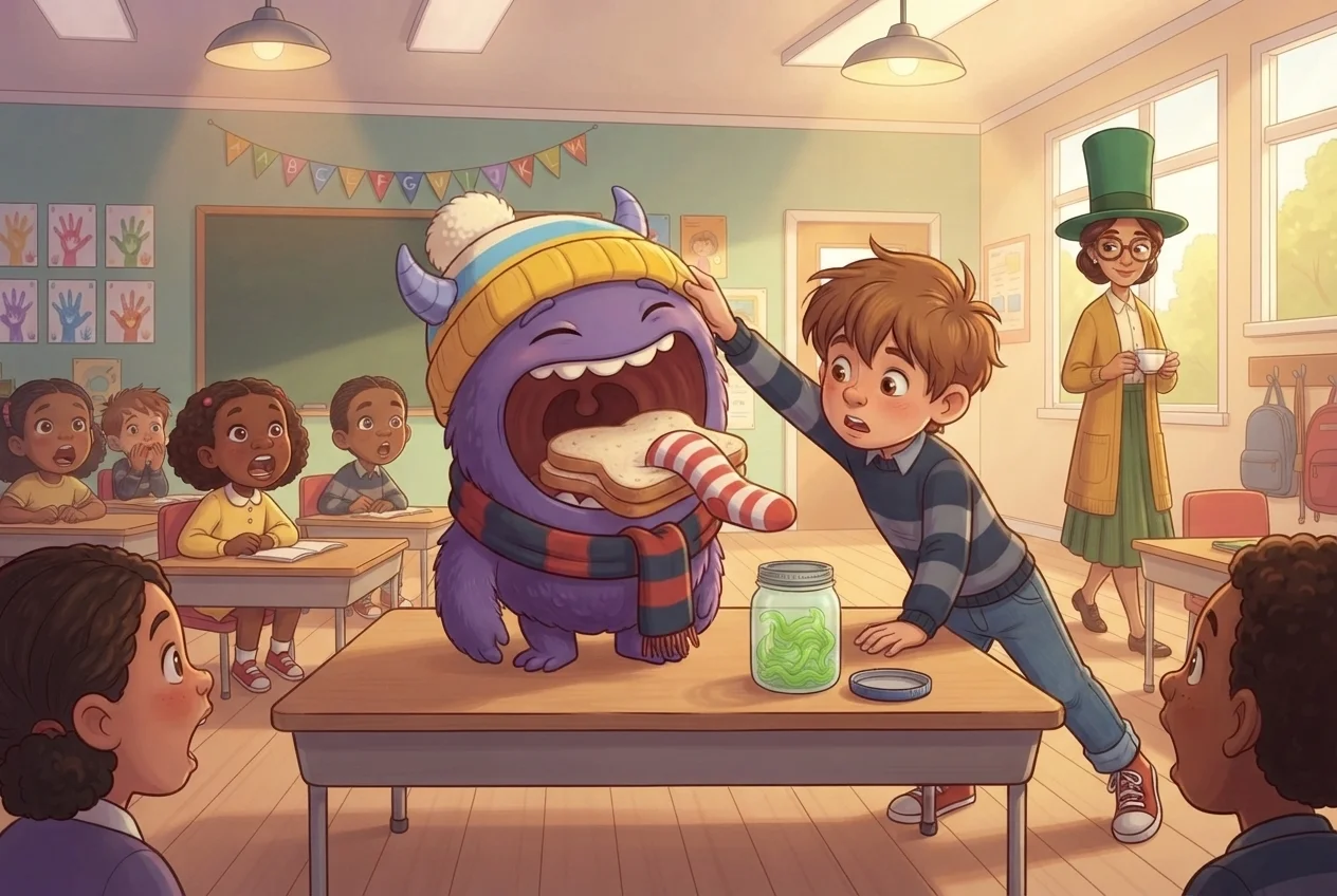 My Monster Goes to School – Picture 4