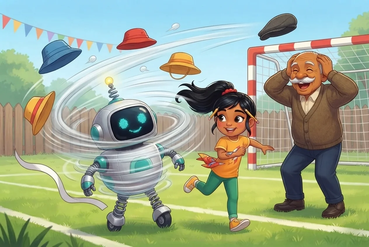 The Robot at Sports Day – Picture 3