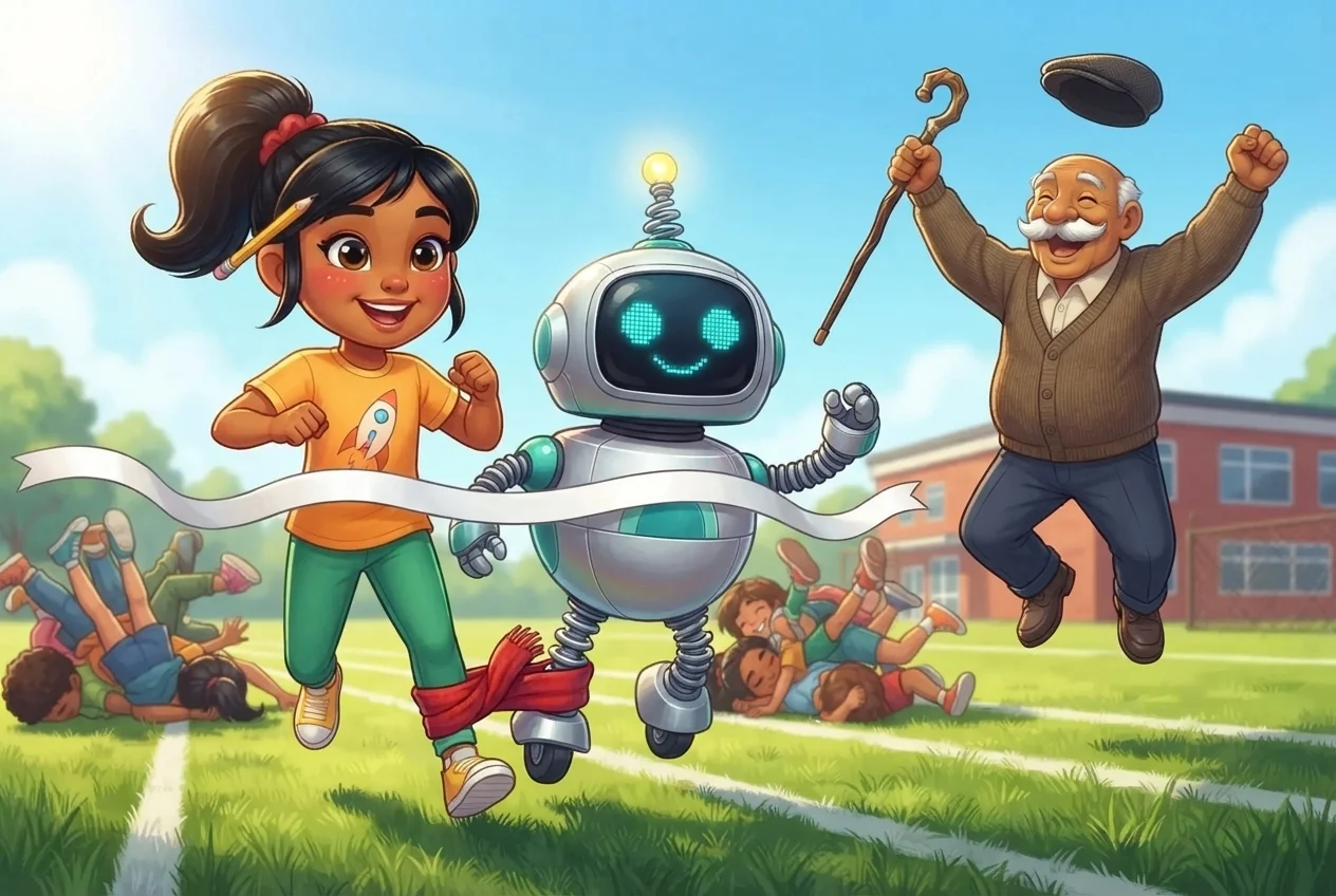 The Robot at Sports Day – Picture 8