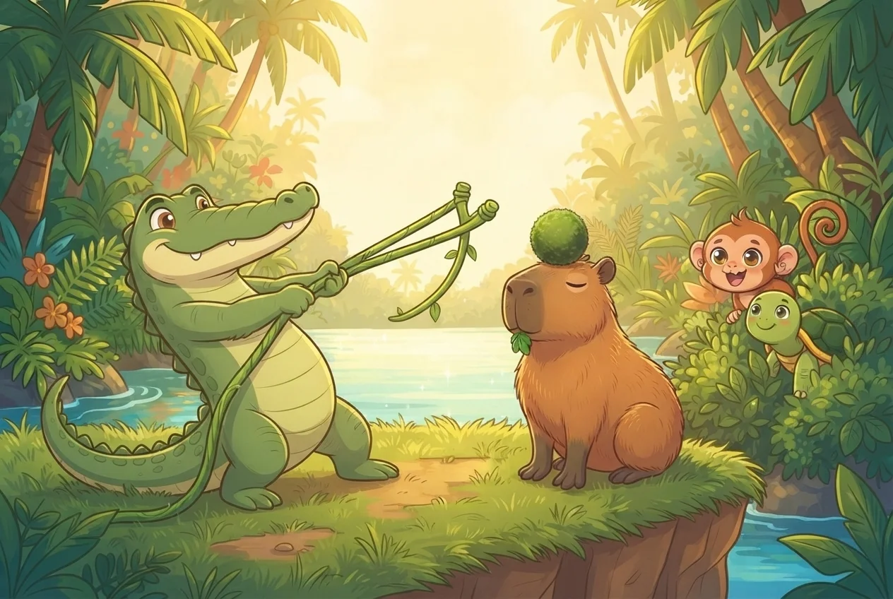 Carl the Capybara Keeps His Cool – Picture 5