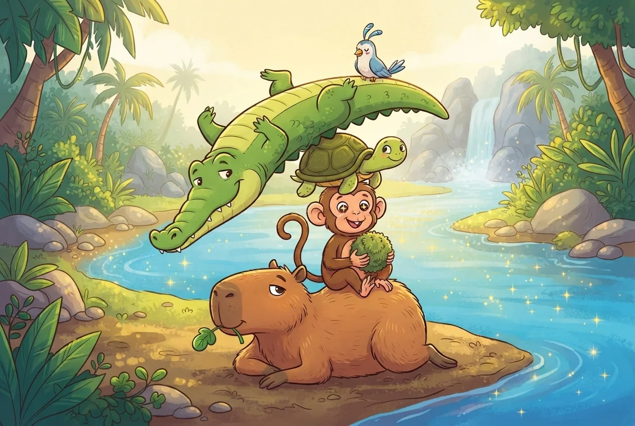 Carl the Capybara Keeps His Cool – Picture 6