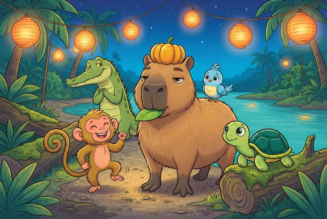Carl the Terrifying Capybara