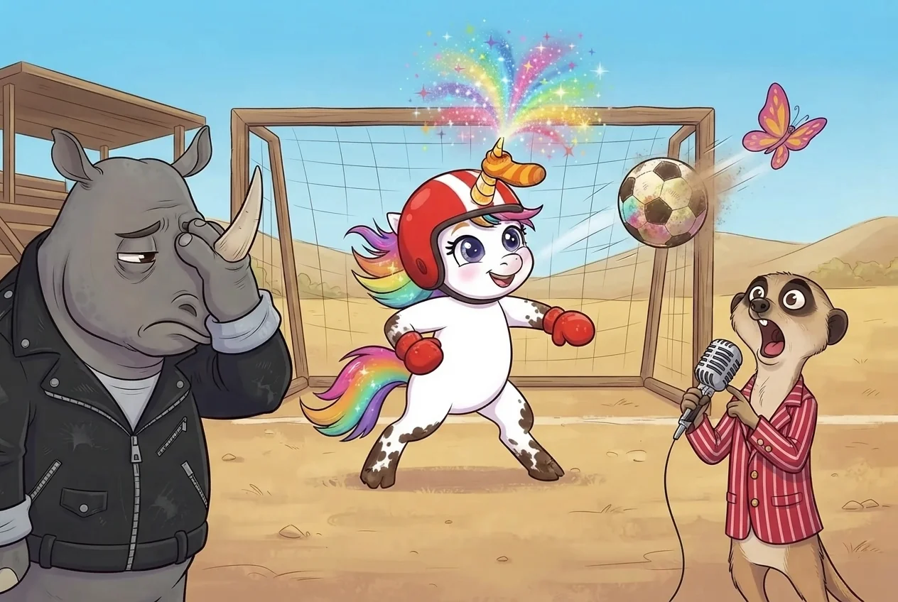 Never Let a Unicorn Be the Goalie