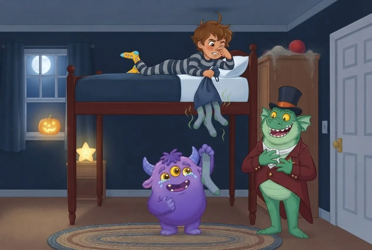 My Monster Runs Out of Socks – Picture 8