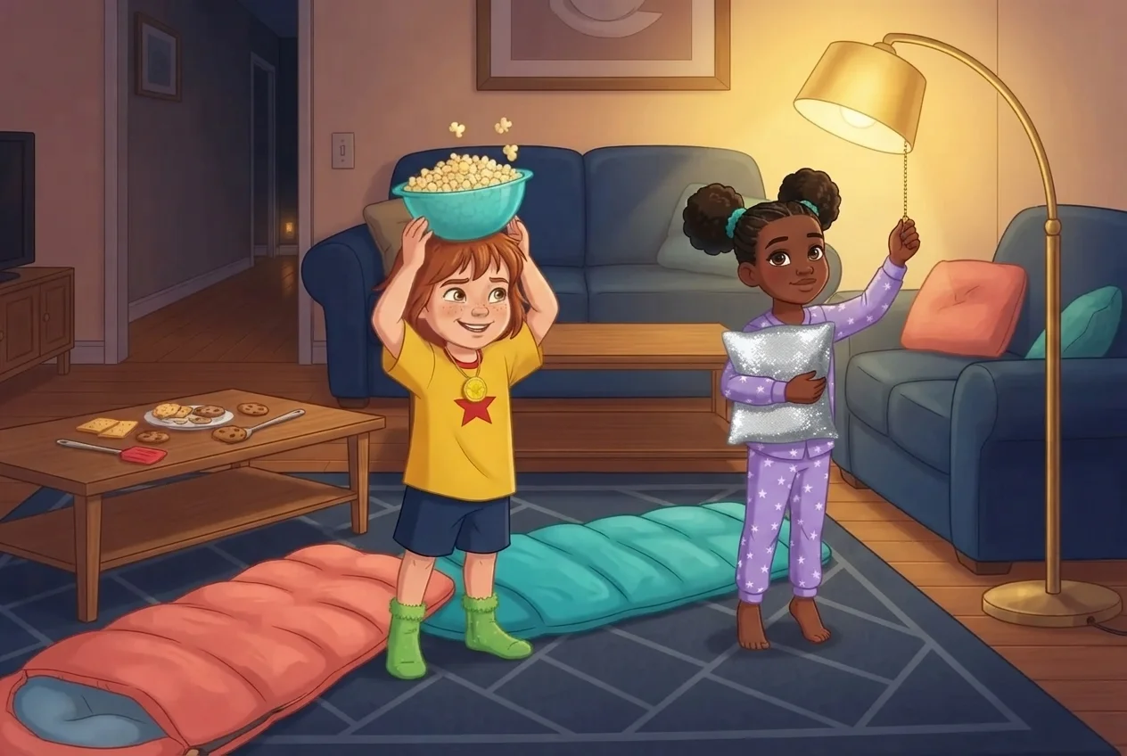 The Scariest Sleepover (Not Really) – Picture 1