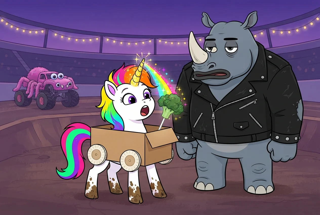 Never Let a Unicorn Go Trick-or-Treating