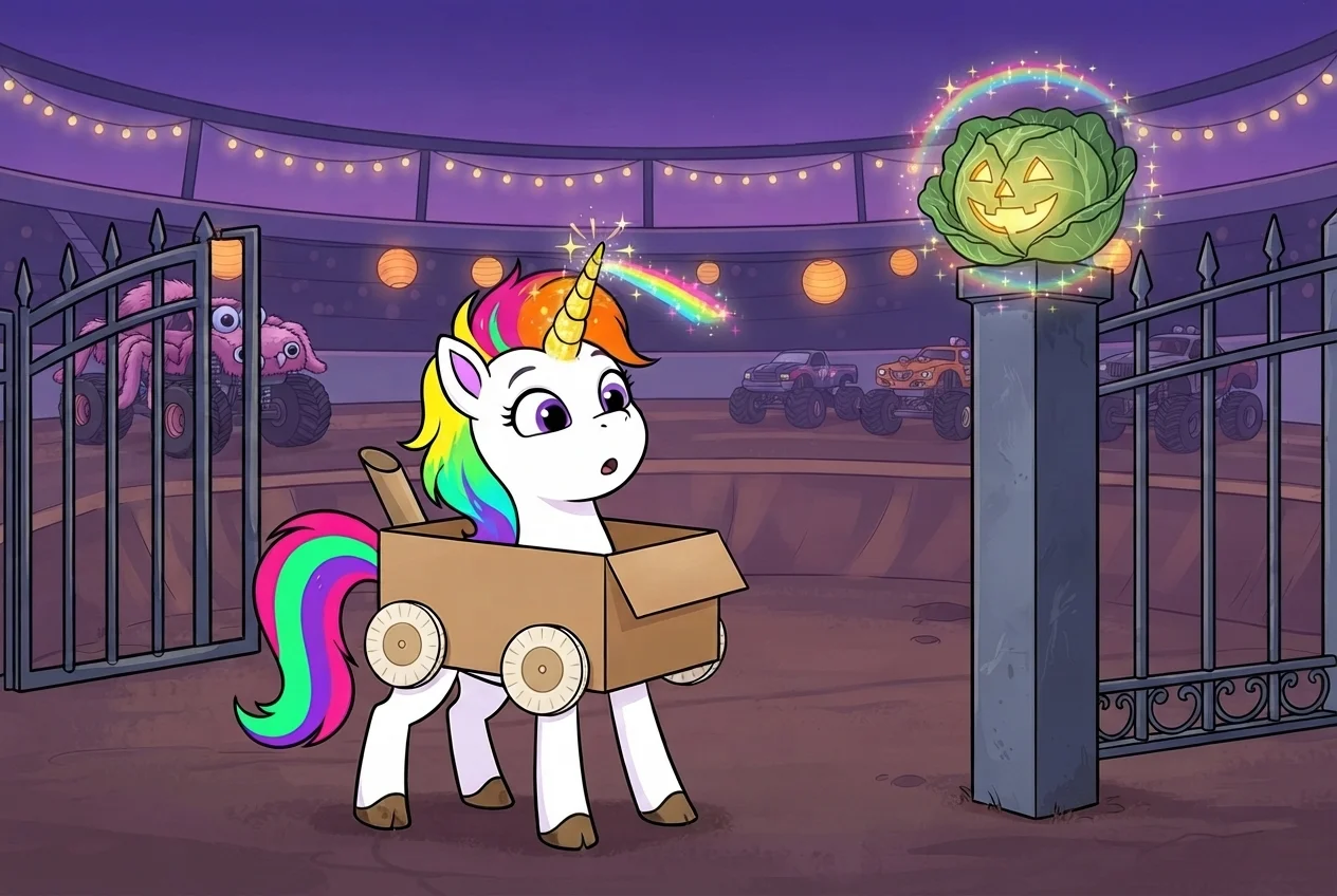 Never Let a Unicorn Go Trick-or-Treating – Picture 1