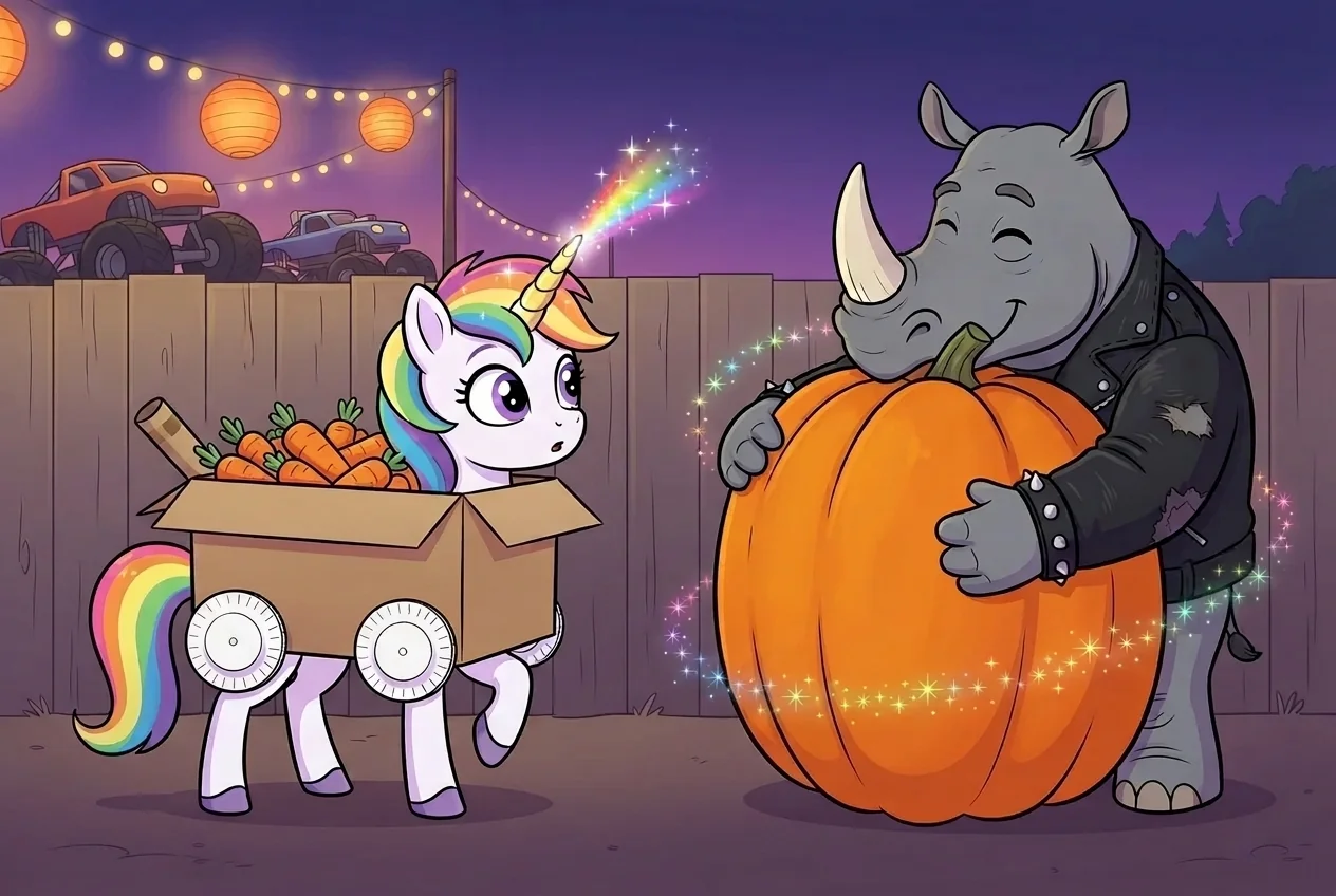 Never Let a Unicorn Go Trick-or-Treating – Picture 5