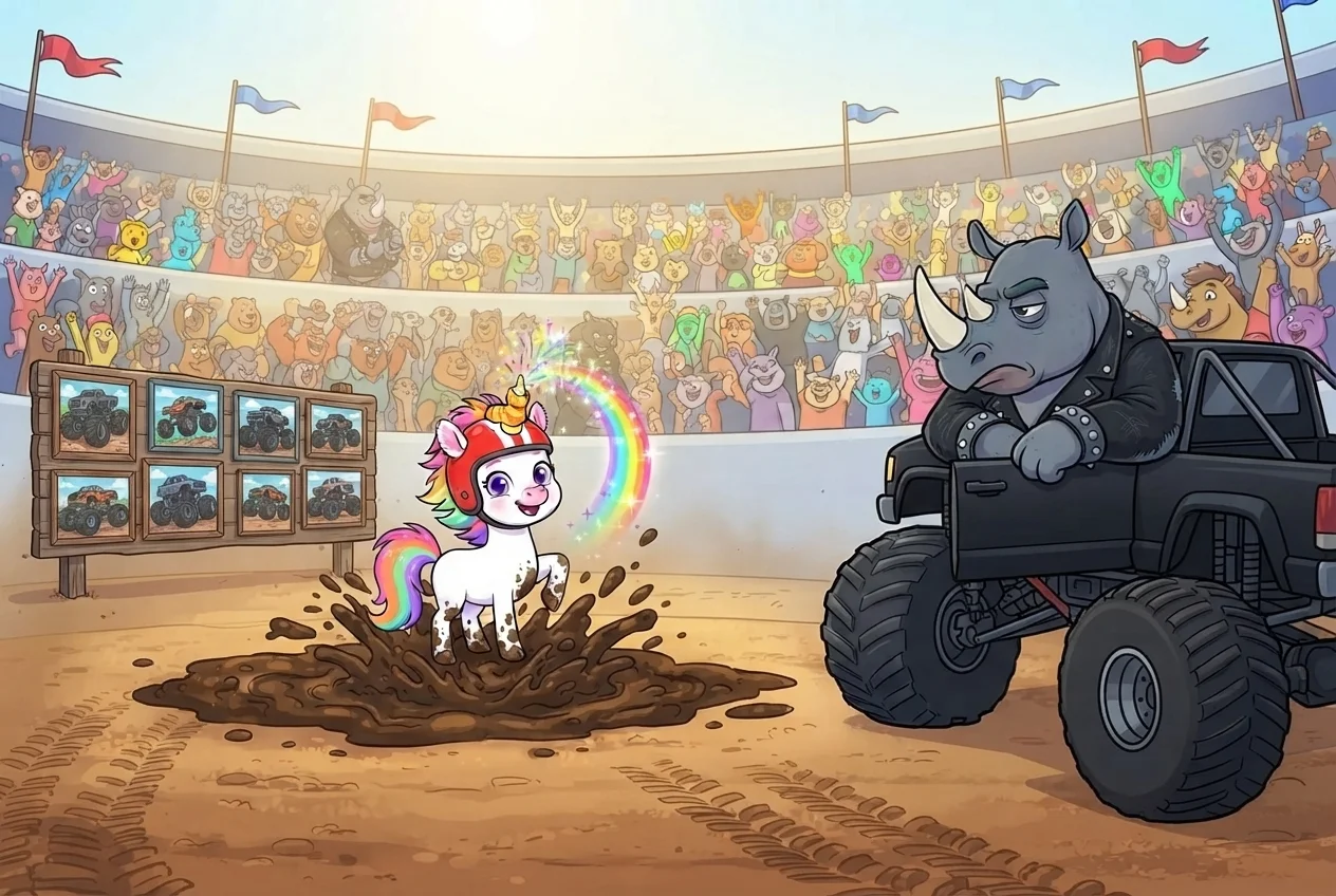 Never Let a Unicorn Drive a Monster Truck – Picture 1