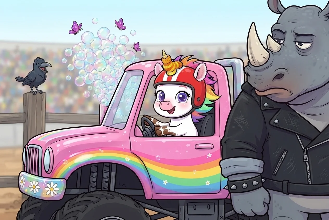 Never Let a Unicorn Drive a Monster Truck – Picture 3