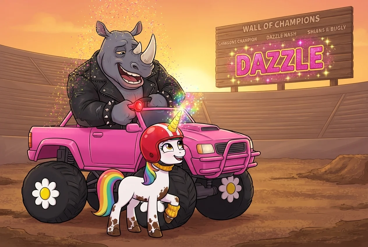 Never Let a Unicorn Drive a Monster Truck – Picture 8