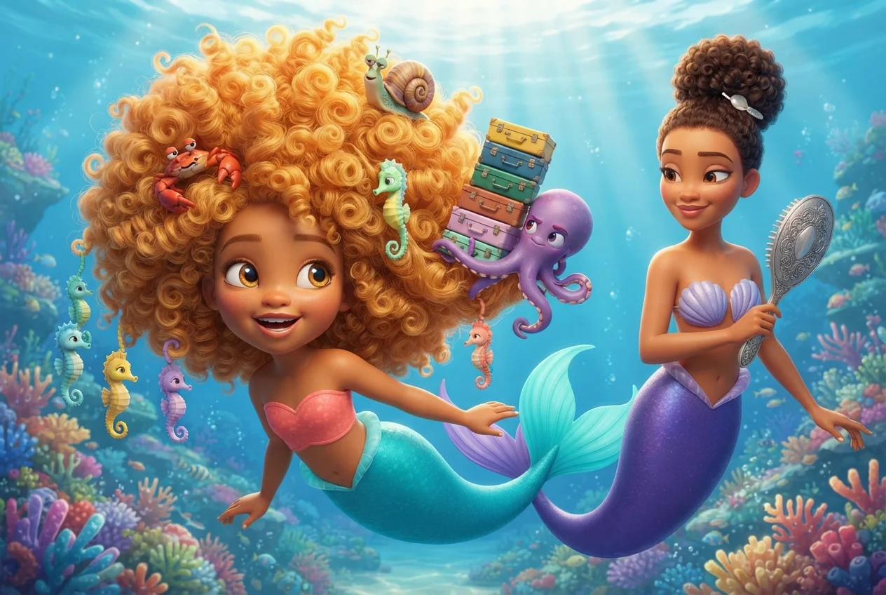 The Mermaid Who Wouldn't Brush Her Hair
