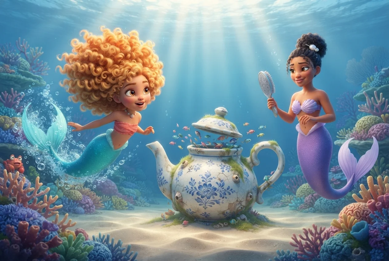 The Mermaid Who Wouldn't Brush Her Hair – Picture 1