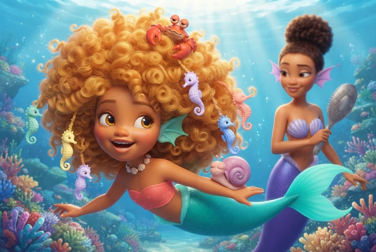 The Mermaid Who Wouldn't Brush Her Hair – Picture 3