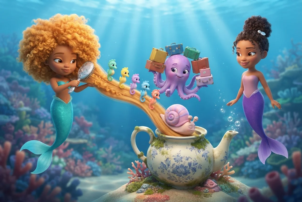 The Mermaid Who Wouldn't Brush Her Hair – Picture 7