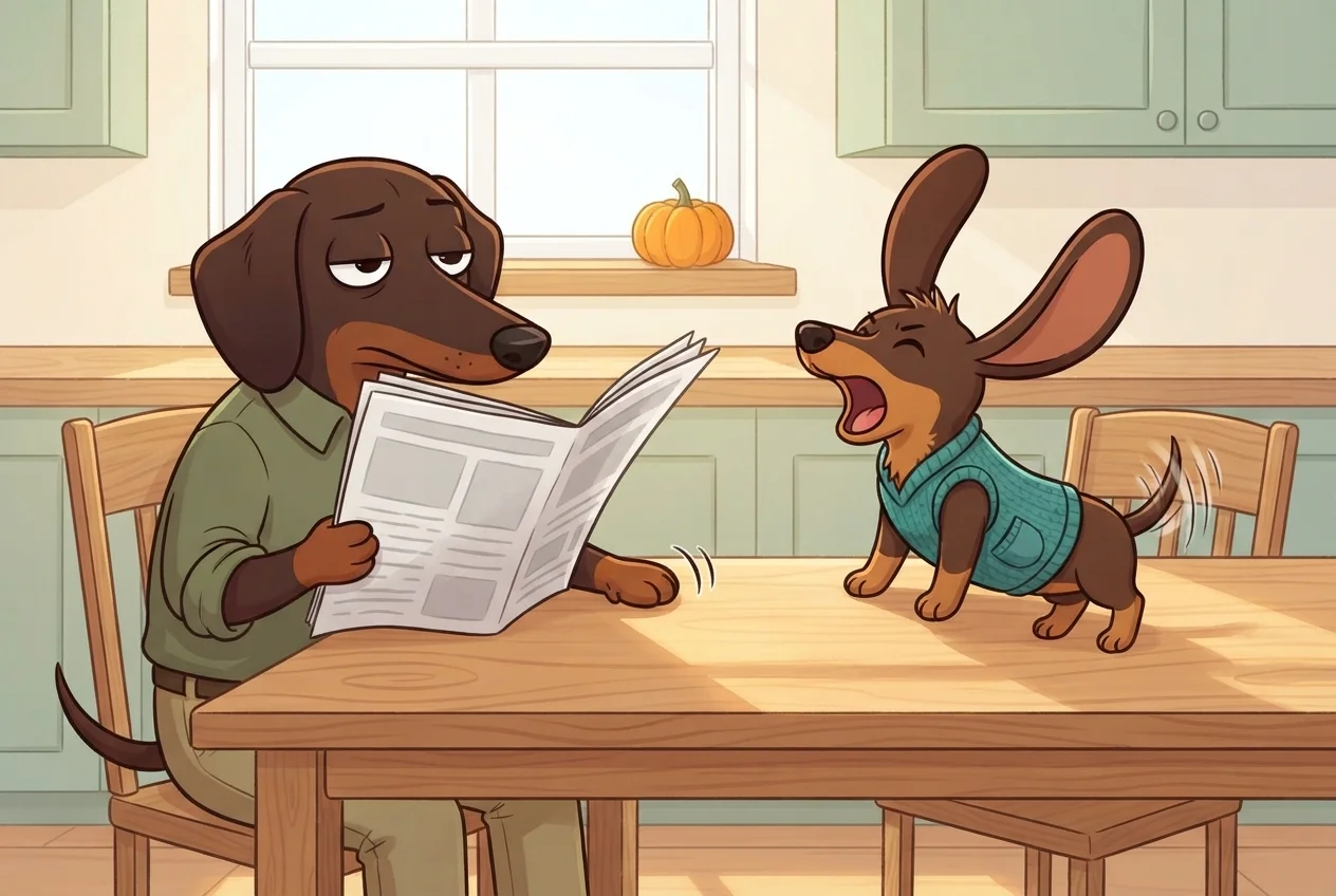 Pickle Can't Tell a Joke – Picture 1