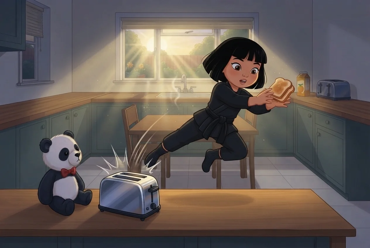 The Noisiest Ninja's Birthday Surprise – Picture 3