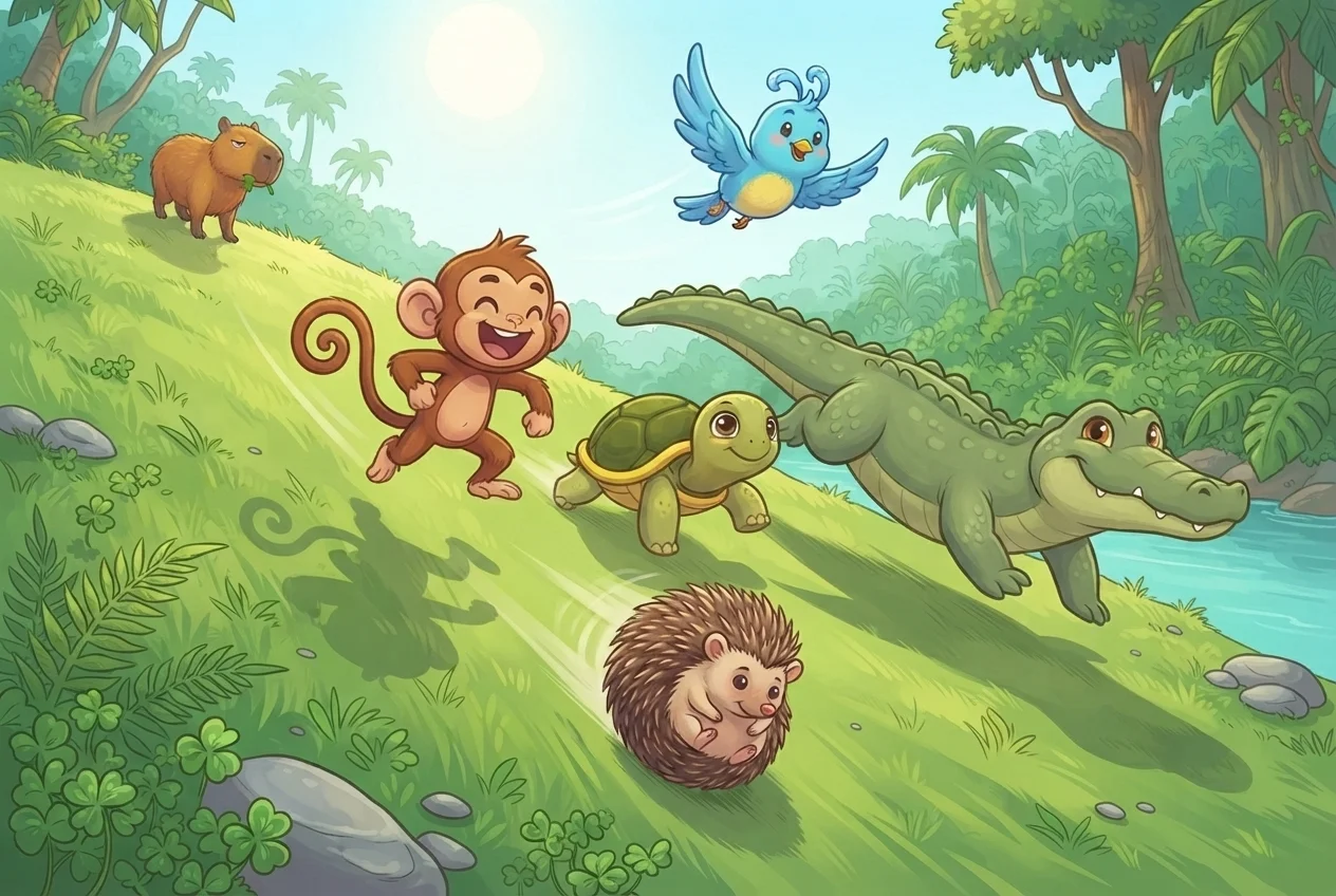 Carl and the Hedgehog Who Rolled Away – Picture 4