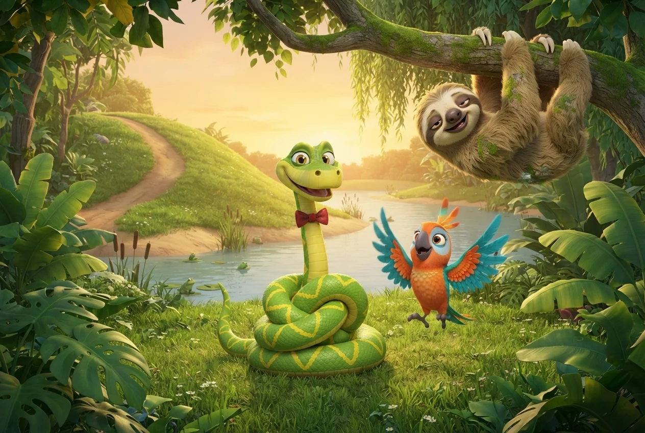 Stanley the Snake Is in a Knot – Picture 1