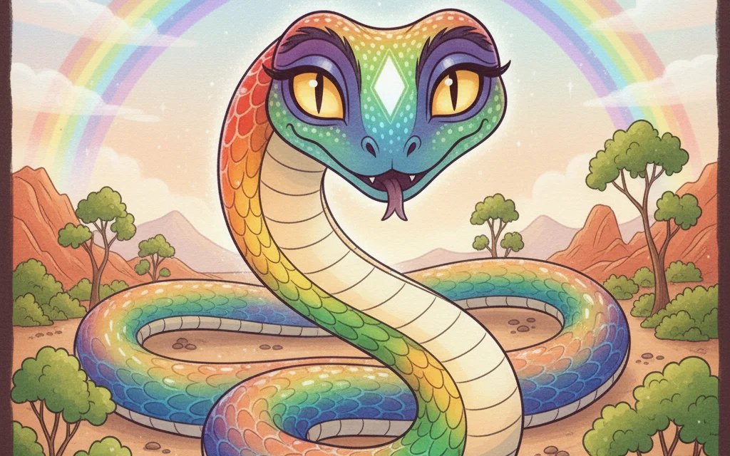 Die wunderschöne Regenbogenschlange – Bild 10