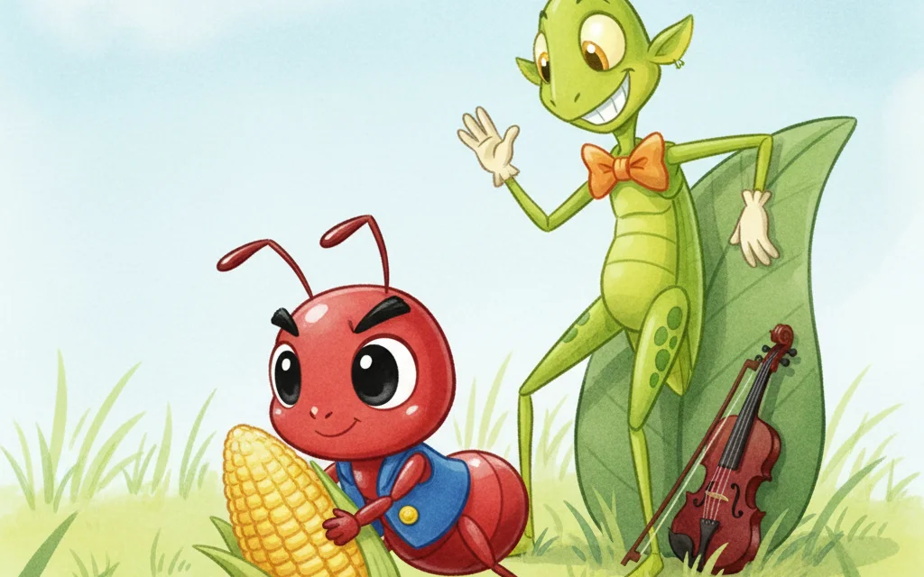 The Ant and the Grasshopper – Picture 2