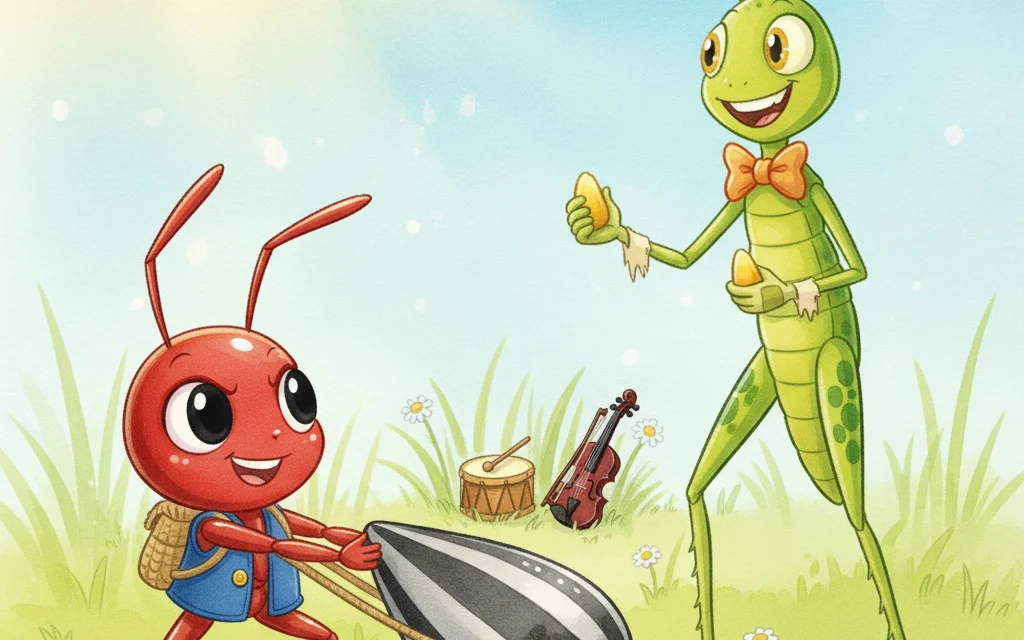 The Ant and the Grasshopper – Picture 5