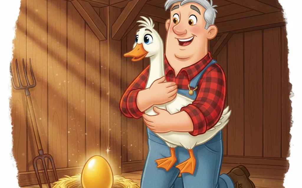 The Goose That Laid Golden Eggs – Picture 1