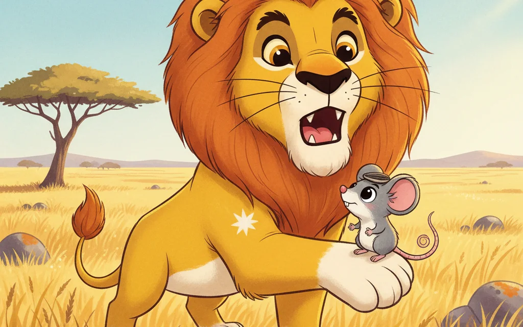 Der Löwe und die Maus