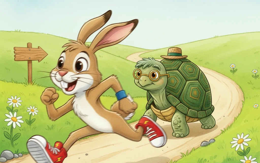 Hase und Schildkröte – Bild 2