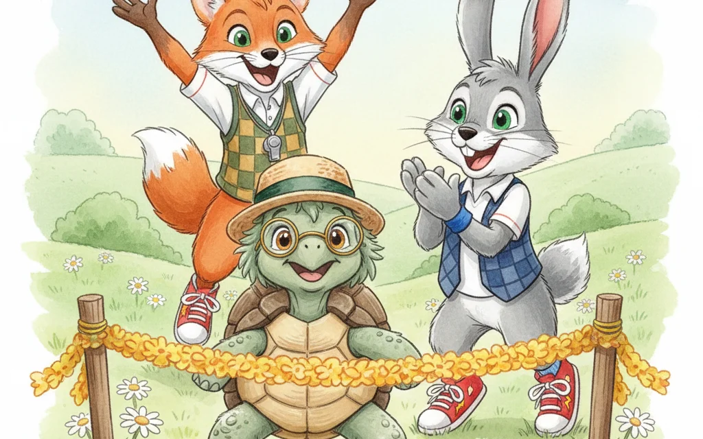 Hase und Schildkröte – Bild 5