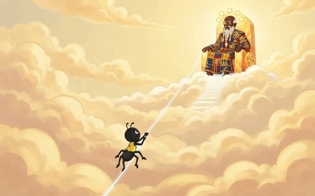 Anansi und der Himmelsgott – Bild 1