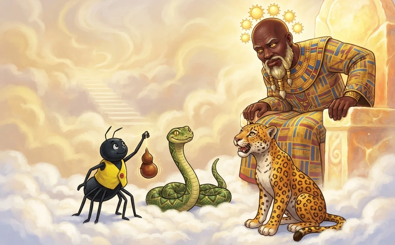 Anansi und der Himmelsgott – Bild 9