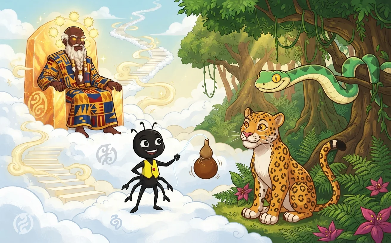 Anansi and the Stories of the Sky God