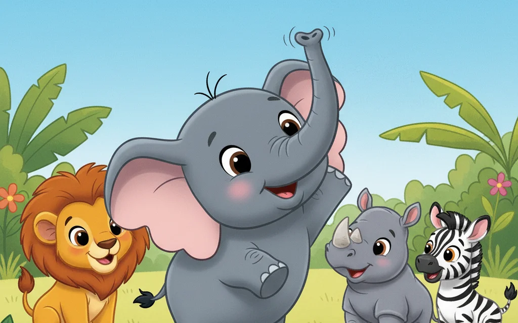 Der kleine Elefant und sein Rüssel – Bild 10