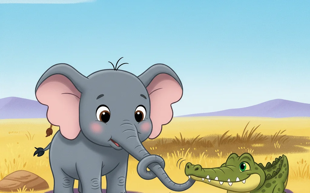 Der kleine Elefant und sein Rüssel – Bild 5
