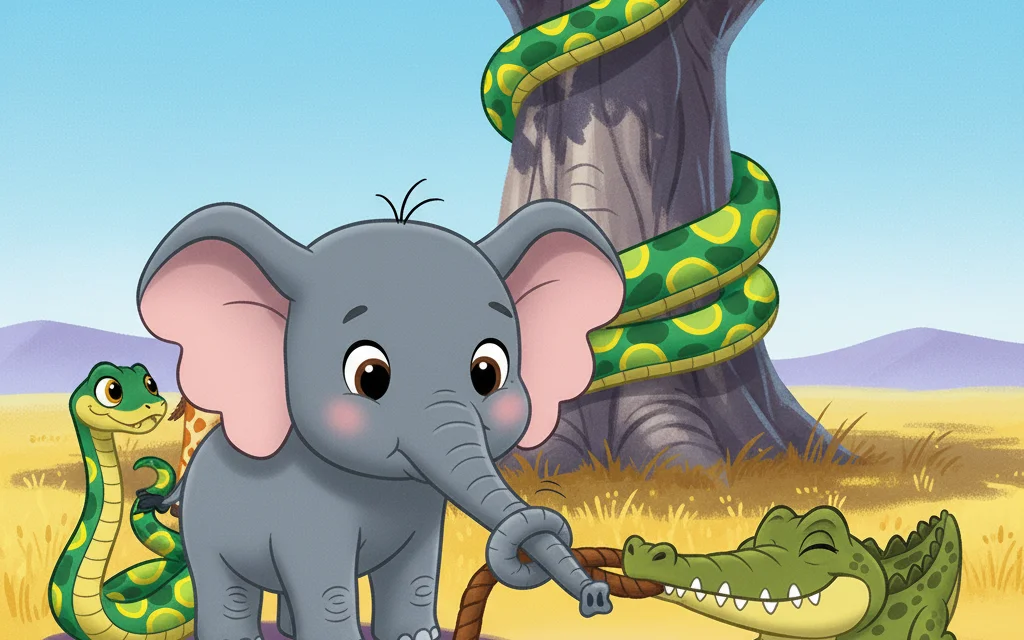 Der kleine Elefant und sein Rüssel – Bild 6