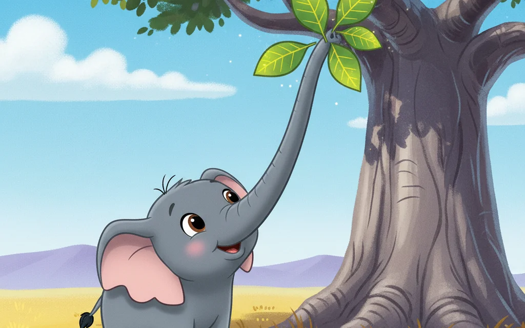 Der kleine Elefant und sein Rüssel – Bild 8