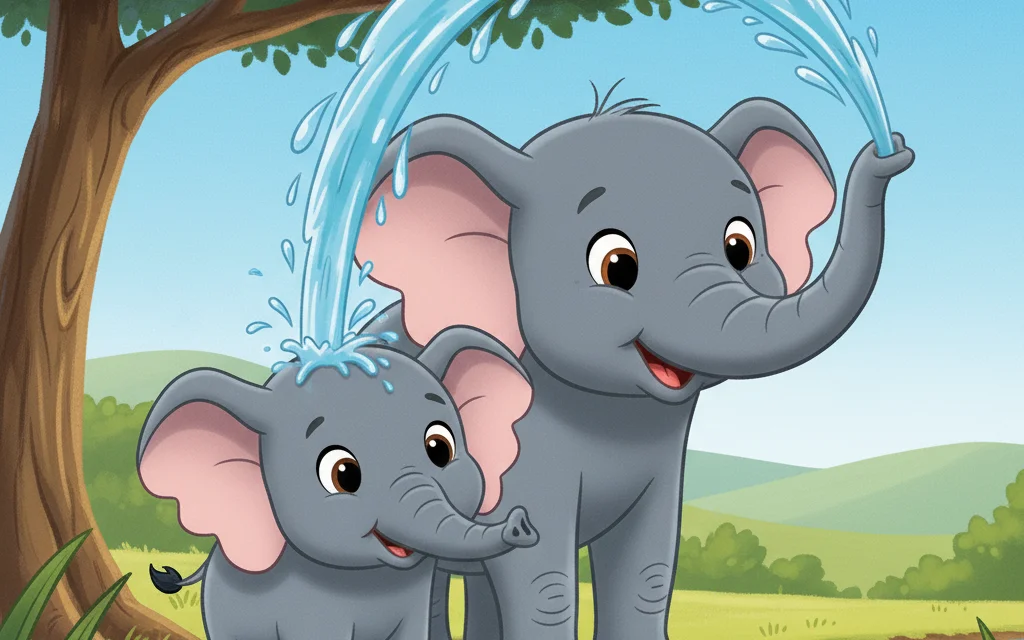 Der kleine Elefant und sein Rüssel – Bild 9