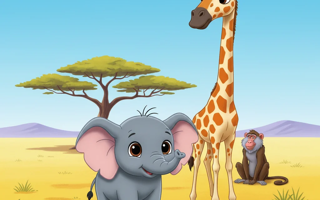 Why Elephant Has a Trunk – Picture 1