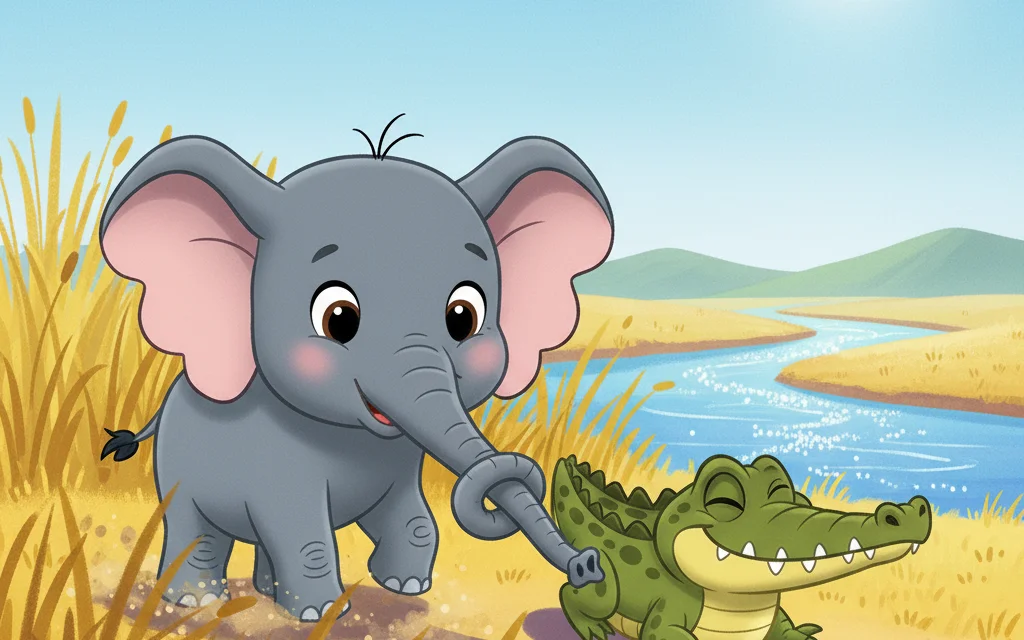 Why Elephant Has a Trunk – Picture 3